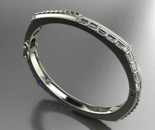The Silo Diamond Bracelet - Sarah EK Muse