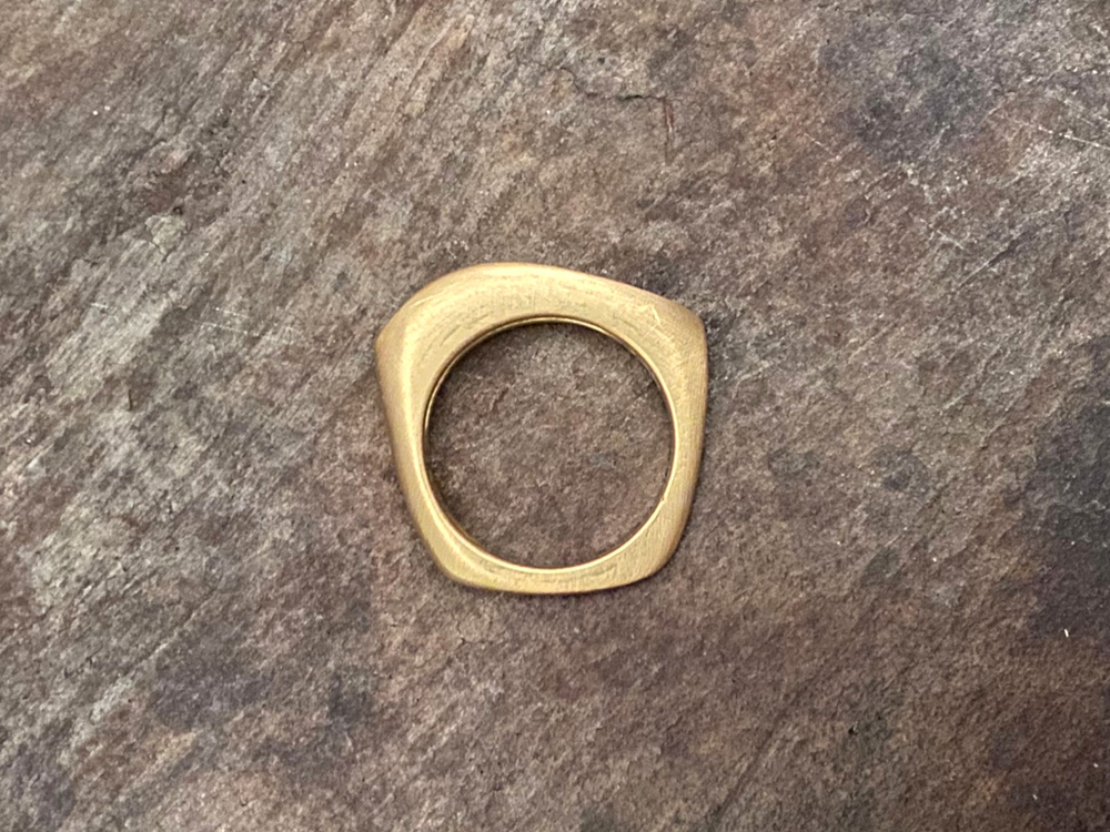 The Clarity ring from the Honey Drip Collection.