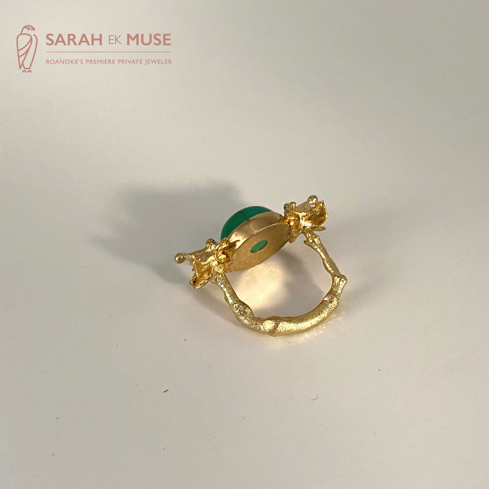 Inspired by the many treasures offered by Mother Nature while spending time in the woods, I began exploring various combinations and techniques to discover how they can be transformed into into fine jewelry.