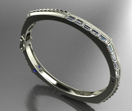 The Silo Diamond Bracelet - Sarah EK Muse 