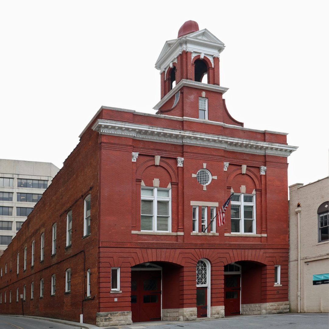 Fire Station One is now a beautifully restored landmark housing the FS1 Boutique Hotel, Txtur Living and Stock Bistro & Bar, in Roanoke VA.